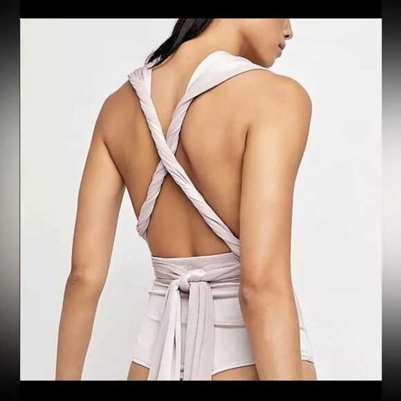 100 Ways Bodysuit in Daytime Fireworks Free People top - Picture 6 of 14